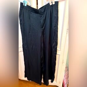Good Hart Black Satin Pant